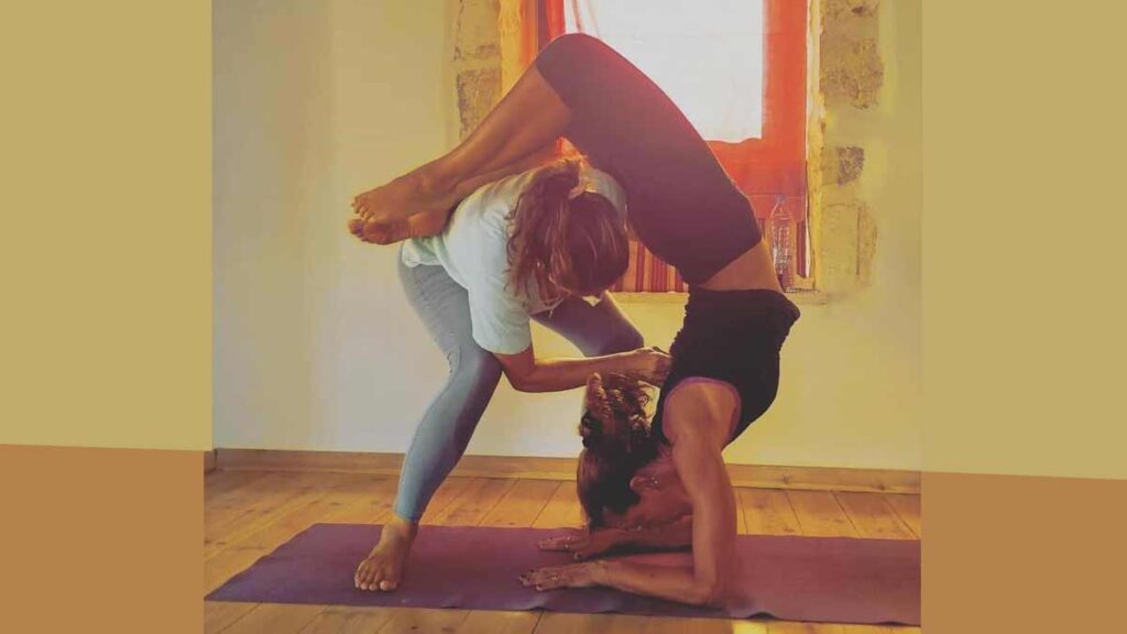 Yoga Sutra Studio - KRISTINA KARITINOS IRELAND - adjustment